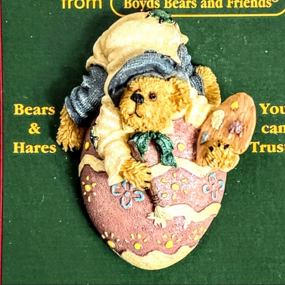 Boyds Bear Bearwear Collection Brooch 2000 #26156 - Picture 2 of 7
